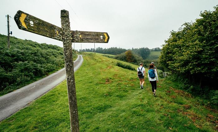 well signposted route